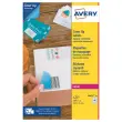 Étiquettes de masquage laser AVERY 45,7 x 21,2 mm 25 f x 48 étiquettes