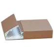 50 Boîtes fourreau avec calage mousse ép 25mm Dim : L12,5 x l10,5 x H5 cm