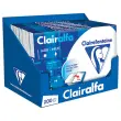 &Eacute;tui 200 feuilles papier blanc CLAIREFONTAINE Clairalfa A4 80g 