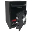 Coffre de dépôt avec serrure à combinaison mécanique 17 L