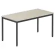 Table modulaire rectangulaire 140 x 70 acacia / noir 