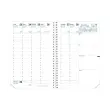 Agenda semainier QuoVadis Club - 16x24cm - noir 
