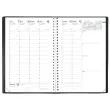 Agenda semainier QuoVadis Club - 16x24cm - noir 
