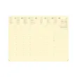 Agenda semainier Silk - 10x15cm - Bleu - Janvier à décembre - QUO VADIS