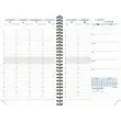 Agenda semainier All in one - 15x21cm - Bleu - Septembre à décembre - EXACOMPTA