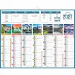 10 Calendriers banque Planètes 14 mois - 55 x 43 cm - Janvier à décembre - BOUCHUT GRANDREMY
