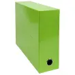 Boîte classement IDERAMA - A4 - dos 9 cm - vert clair - EXACOMPTA