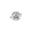 Timbre Printy personnalisable 4630 - Noir - &Oslash;30 mm - 6 lignes max. 