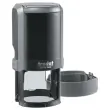 Timbre personnalisable Printy 4642 - Boitier gris - Encre noire -Ø42 mm - 8 lignes max.