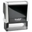 Timbre personnalisable Printy 4912 - Boitier blanc - Encre noire - 47 x 18 mm - 5 lignes max.