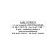 Timbre personnalisable Printy 4914 - Boitier blanc - Encre noire - 64 x 26 mm - 6 lignes max. 