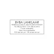 Timbre personnalisable Printy 4914 - Boitier blanc - Encre noire - 64 x 26 mm - 6 lignes max. 