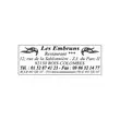Timbre personnalisable Printy 4915 - Noir - 70x25 mm - TRODAT 