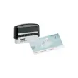 Timbre Printy personnalisable 4916 - Noir - 70 x 10 mm - 2 lignes max