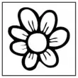 Timbre Printy personnalisable 4921 - Noir - 12 x 12 mm - 3 lignes max. 