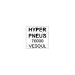 Timbre personnalisable Printy 4923 - Boîtier jaune - Encre noire - 30 x 30 mm - 5 lignes max.