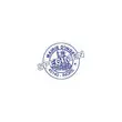 Timbre Printy personnalisable 4630 - Boîtier bleu - Encre bleue - Ø30 mm - 6 lignes max.