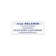 Timbre personnalisable Printy 4913 - Encre bleue - 6 lignes max - TRODAT