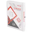 Boîte valisette personnalisable - polypropylène A4 - Dos 10 cm - translucide - ACCESS