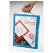 Boîte valisette personnalisable - polypropylène A4 - Dos 4 cm - bleu - ACCESS