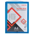 Bo&icirc;te valisette personnalisable  en polypropyl&egrave;ne A4 - Dos 10 cm 