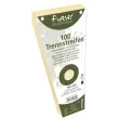 100 Intercalaires trap&egrave;ze perfor&eacute;es Forever - beige - EXACOMPTA 