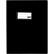 Prot&egrave;ge-cahier  17 x 22 cm Apli - polypropyl&egrave;ne 19/100 - noir 