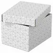 3 Boîtes de rangement Home - Taille S - Blanc - ESSELTE