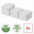 3 Boîtes de rangement Home - Taille S - Blanc - ESSELTE