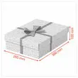 3 Bo&icirc;tes de rangement Home - Taille M basse - Blanc - ESSELTE 