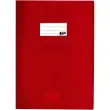 Protège-cahier 24 x 32 cm Apli - polypropylène 19/100 - rouge