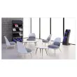 Fauteuil COCOON Blanc / Gris