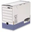 10 Bo&icirc;tes &agrave; archives Banker's Box - Montage automatique - Dos 15 cm - FELLOWES 