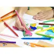 Feutre de coloriage BIC VISA pointe fine - encre lavable - coloris assortis - lot de 12