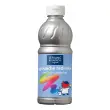 Gouache acrylique  - LEFRANC BOURGEOIS - argent - flacon de 500 ml 
