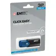 Cl&eacute; USB 3.2 Click Easy Gen1 -  32 Go - Bleu - Emtec 