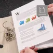 100 Pochettes de plastification perforées - A4 - 80 µ - Fellowes
