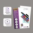 100 Pochettes de plastification perforées - A4 - 80 µ - Fellowes