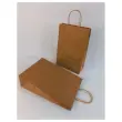 200 Sac poignées torsadées format Moyen : 22 x 33 x 10 cm- Naturel