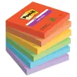 6 Blocs notes Super Sticky Collection Playful - 76 x 76 mm - 90 feuilles - Post-It