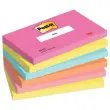 6 Blocs de notes repositionnables Collection Poptimistic - 76 x 127 mm - 100 feuilles - Post-It