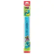 Règle de bureau double plate en plastique souple et résistant - 30 cm
