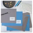 10 Feuilles A4 soit 80 étiquettes blanches coins carrés 105x74 mm