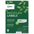 100 planches de 18 &eacute;tiquettes laser AVERY 63,5x46,6mm soit 1800 &eacute;tiq/bo&icirc;te 