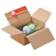 10 Cartons à hauteurs variables L22,9x l16,4xH5 à 11,5 cm