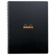 Cahier polypropyl&egrave;ne - 160 pages - A4+ 5x5 - noir - RHODIA 