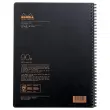 Cahier polypropyl&egrave;ne - 160 pages - A4+ 5x5 - noir - RHODIA 