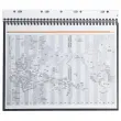 Cahier couverture carton - 160 pages A4+lign&eacute; - Noir - RHODIA 