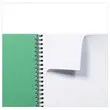 Cahier recycl&eacute; &agrave; spirales - A4 - 5x5 - FOREVER 
