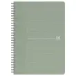 Cahier recycl&eacute; &agrave; spirales 180 pages 90g - A5 - 5x5 - OXFORD 